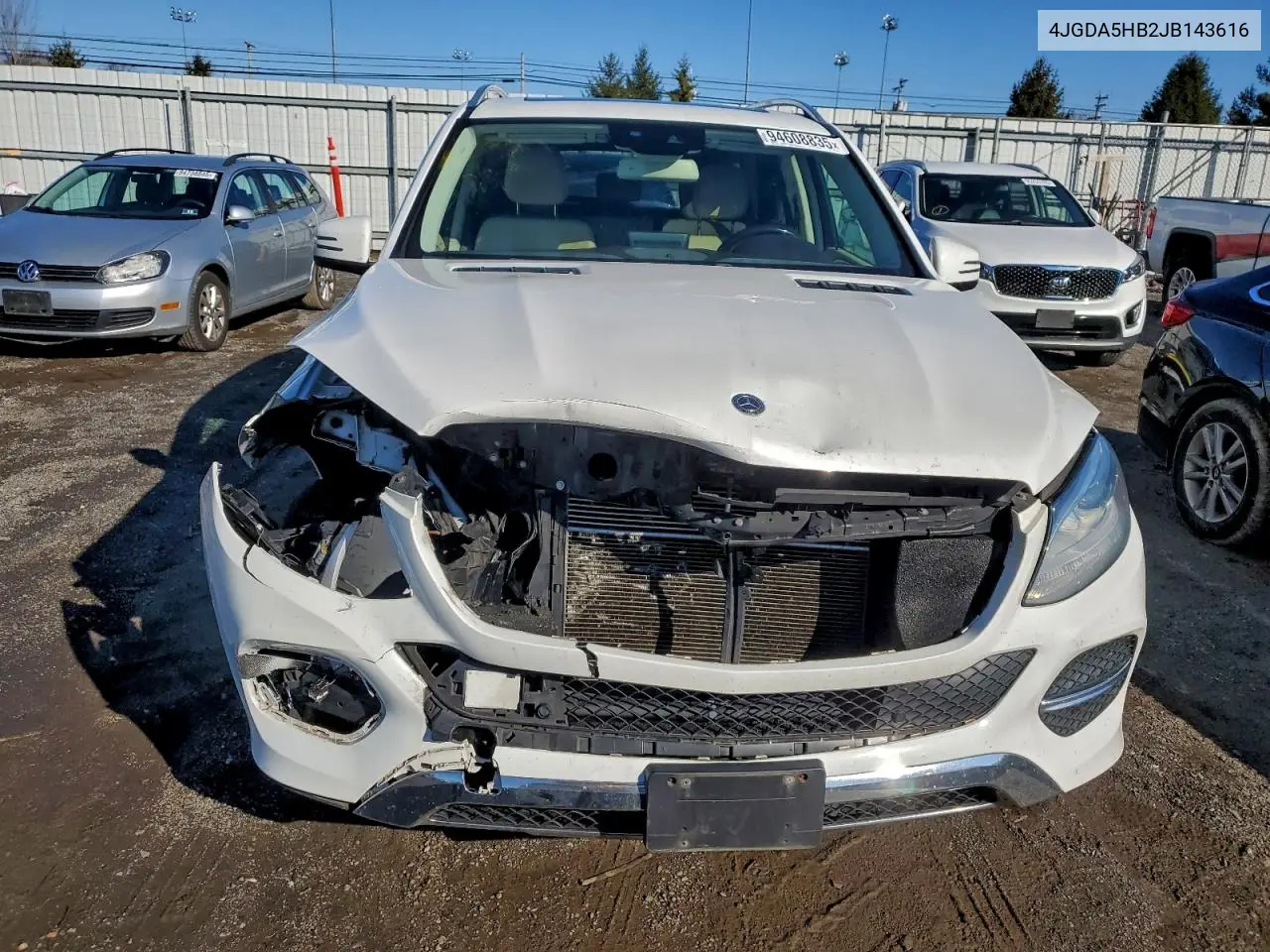 4JGDA5HB2JB143616 2018 Mercedes-Benz Gle 350 4Matic
