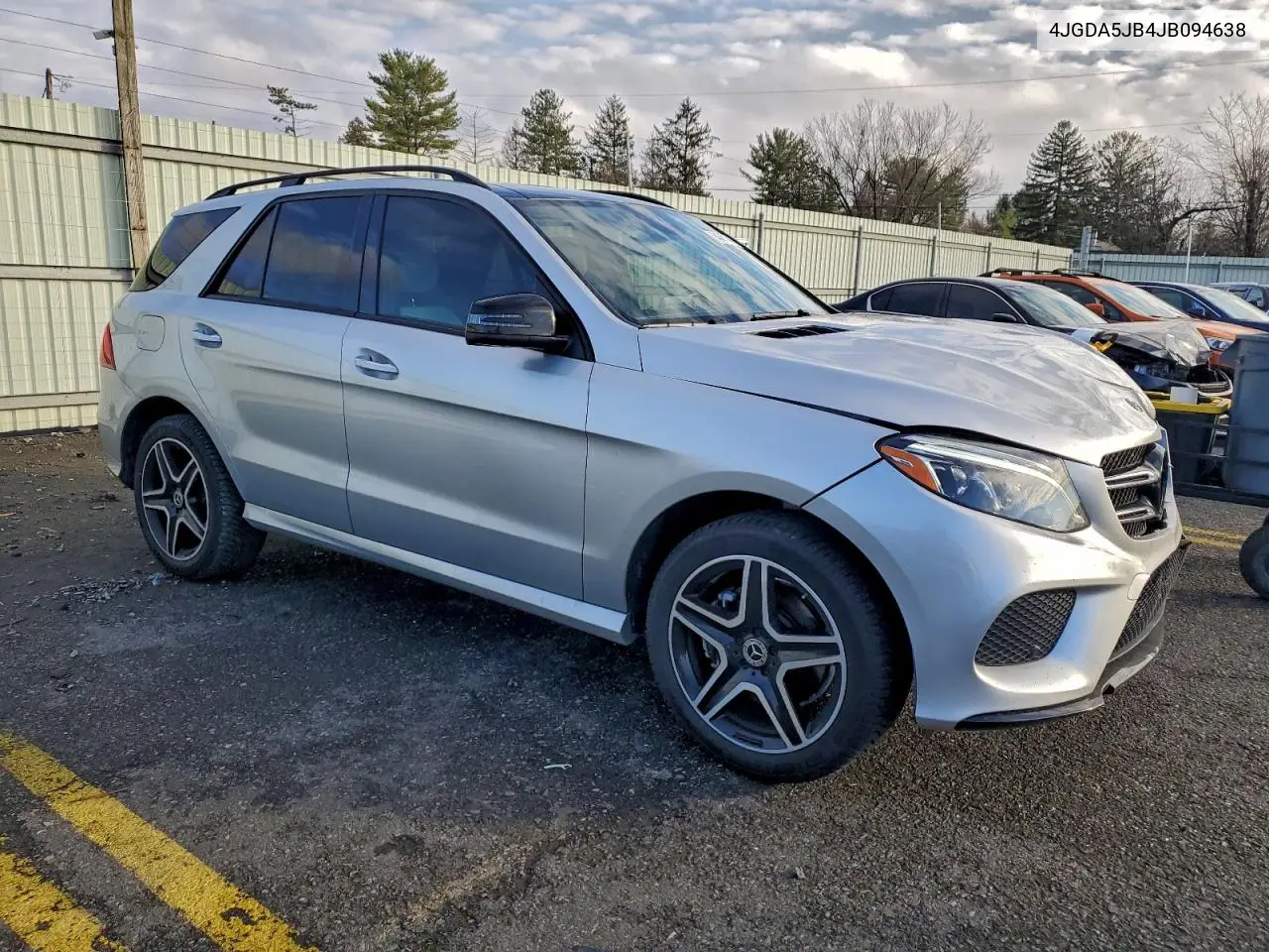 4JGDA5JB4JB094638 2018 Mercedes-Benz Gle 350