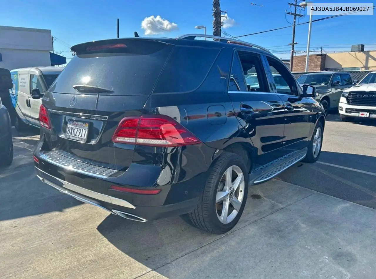 4JGDA5JB4JB069027 2018 Mercedes-Benz Gle 350