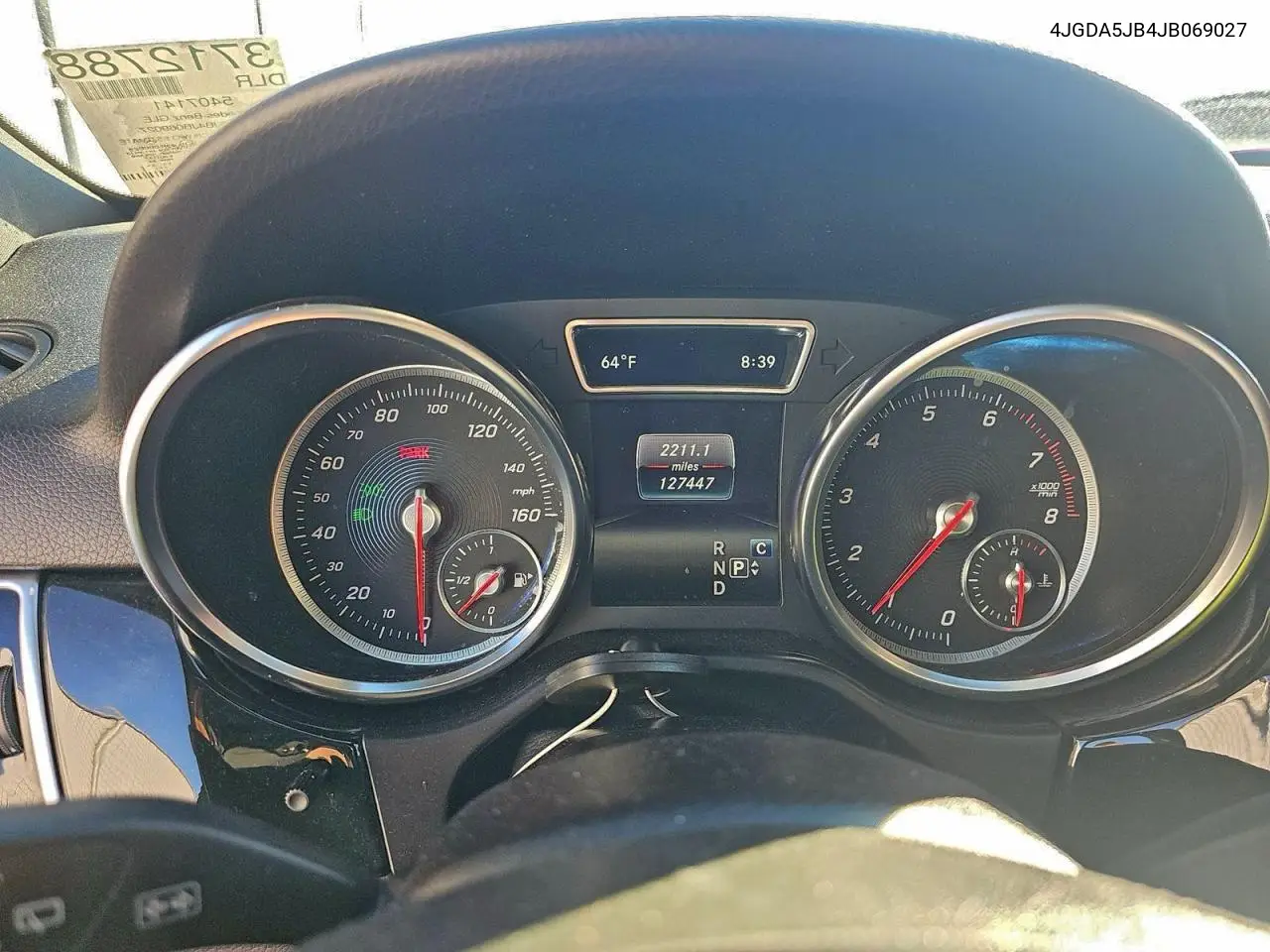 4JGDA5JB4JB069027 2018 Mercedes-Benz Gle 350