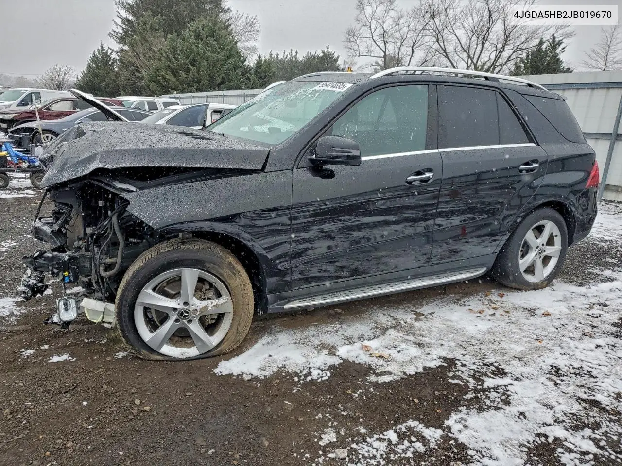 4JGDA5HB2JB019670 2018 Mercedes-Benz Gle 350 4Matic