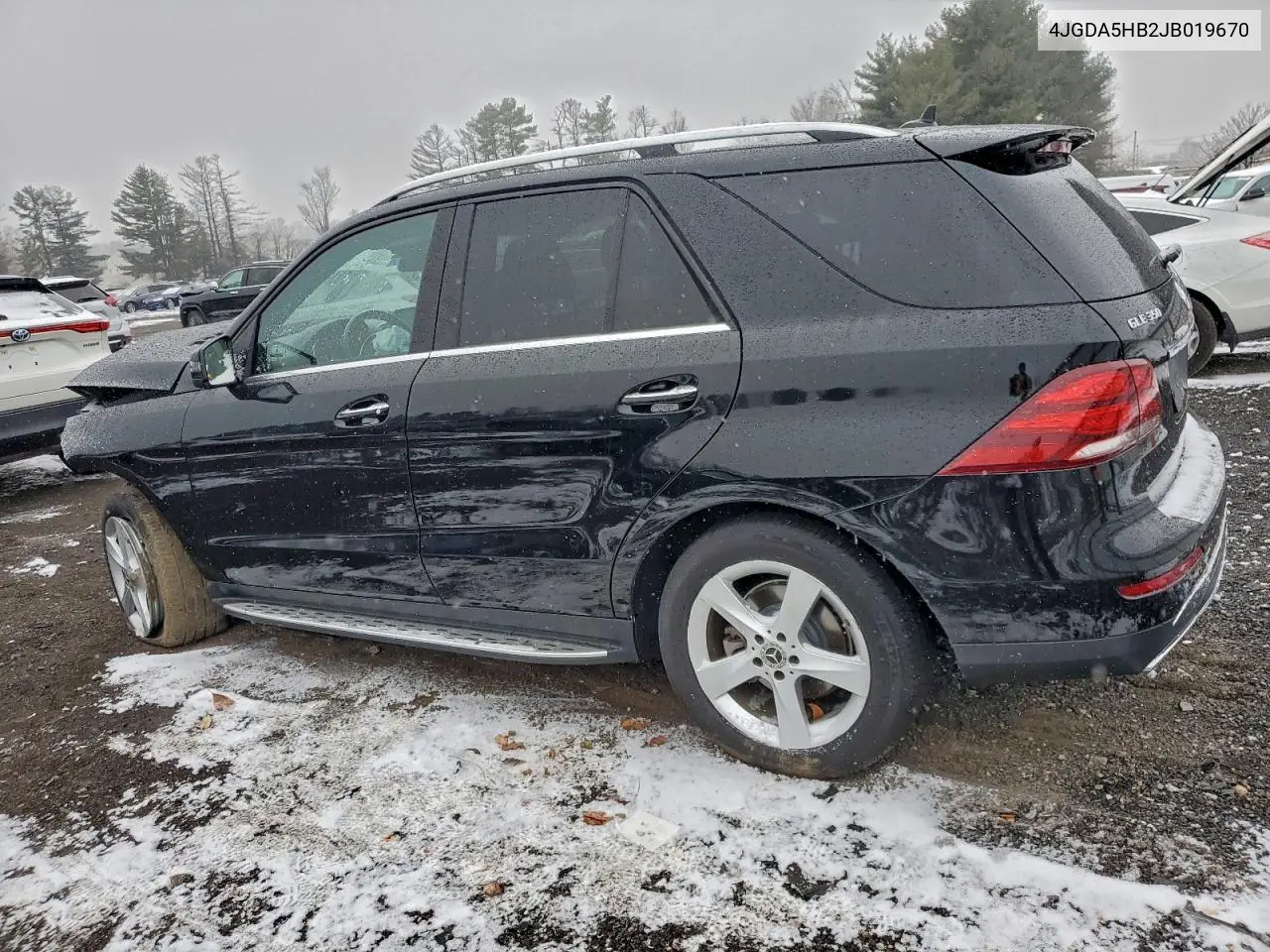 4JGDA5HB2JB019670 2018 Mercedes-Benz Gle 350 4Matic