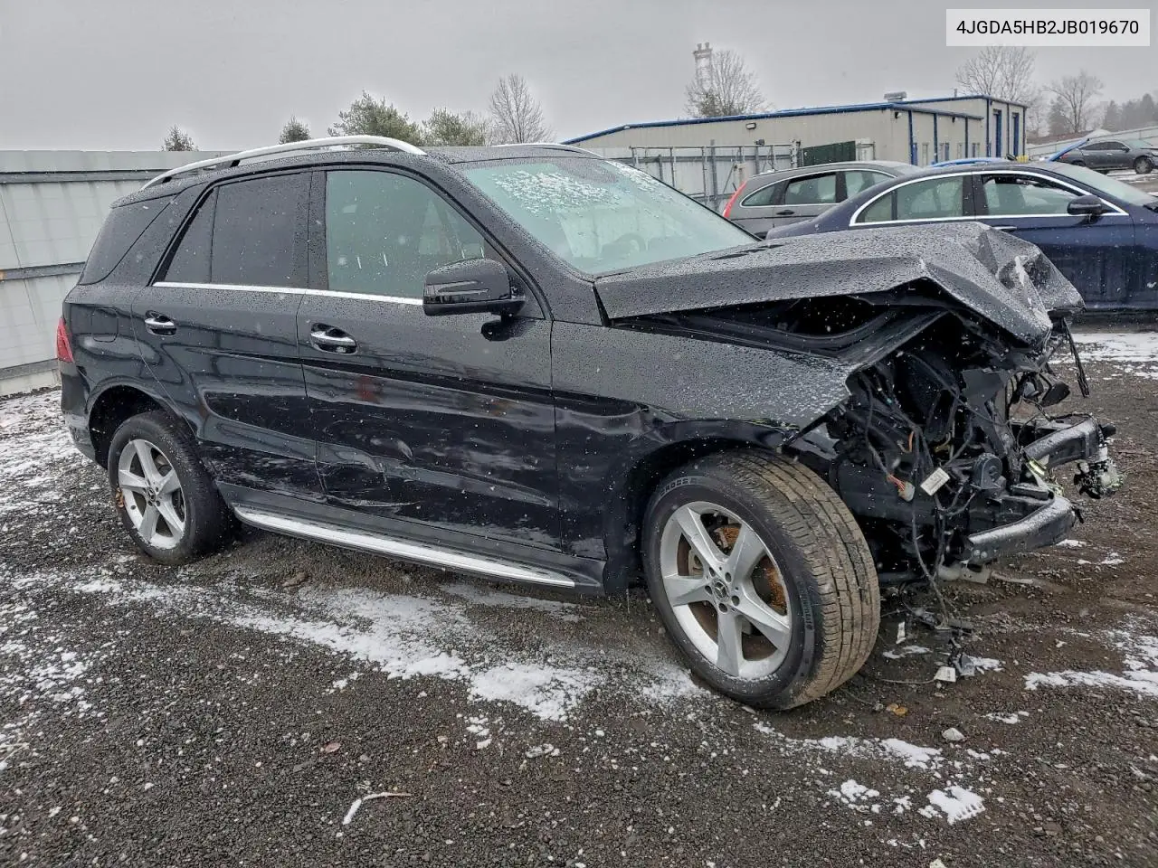 4JGDA5HB2JB019670 2018 Mercedes-Benz Gle 350 4Matic