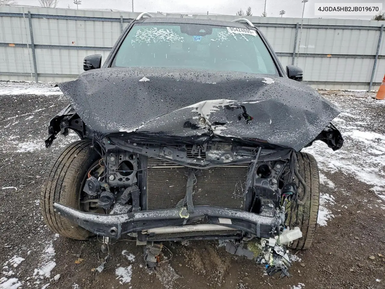 4JGDA5HB2JB019670 2018 Mercedes-Benz Gle 350 4Matic