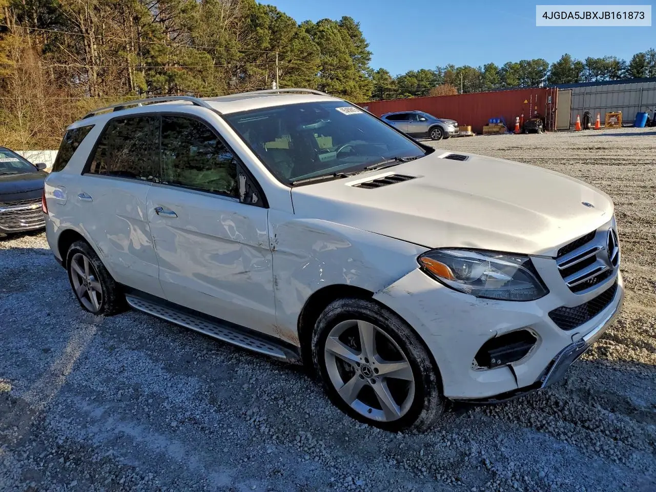 4JGDA5JBXJB161873 2018 Mercedes-Benz Gle 350