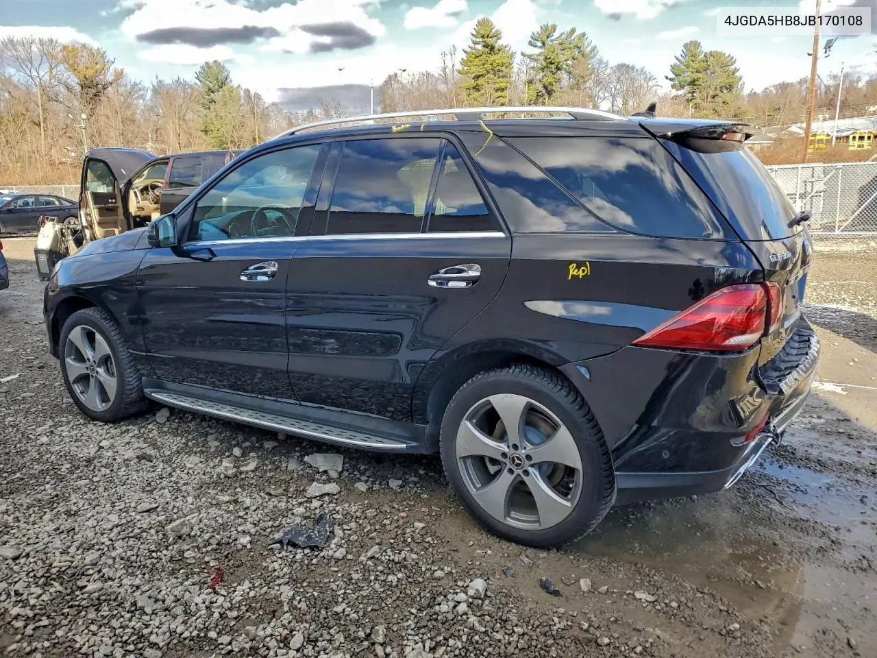4JGDA5HB8JB170108 2018 Mercedes-Benz Gle 350 4Matic