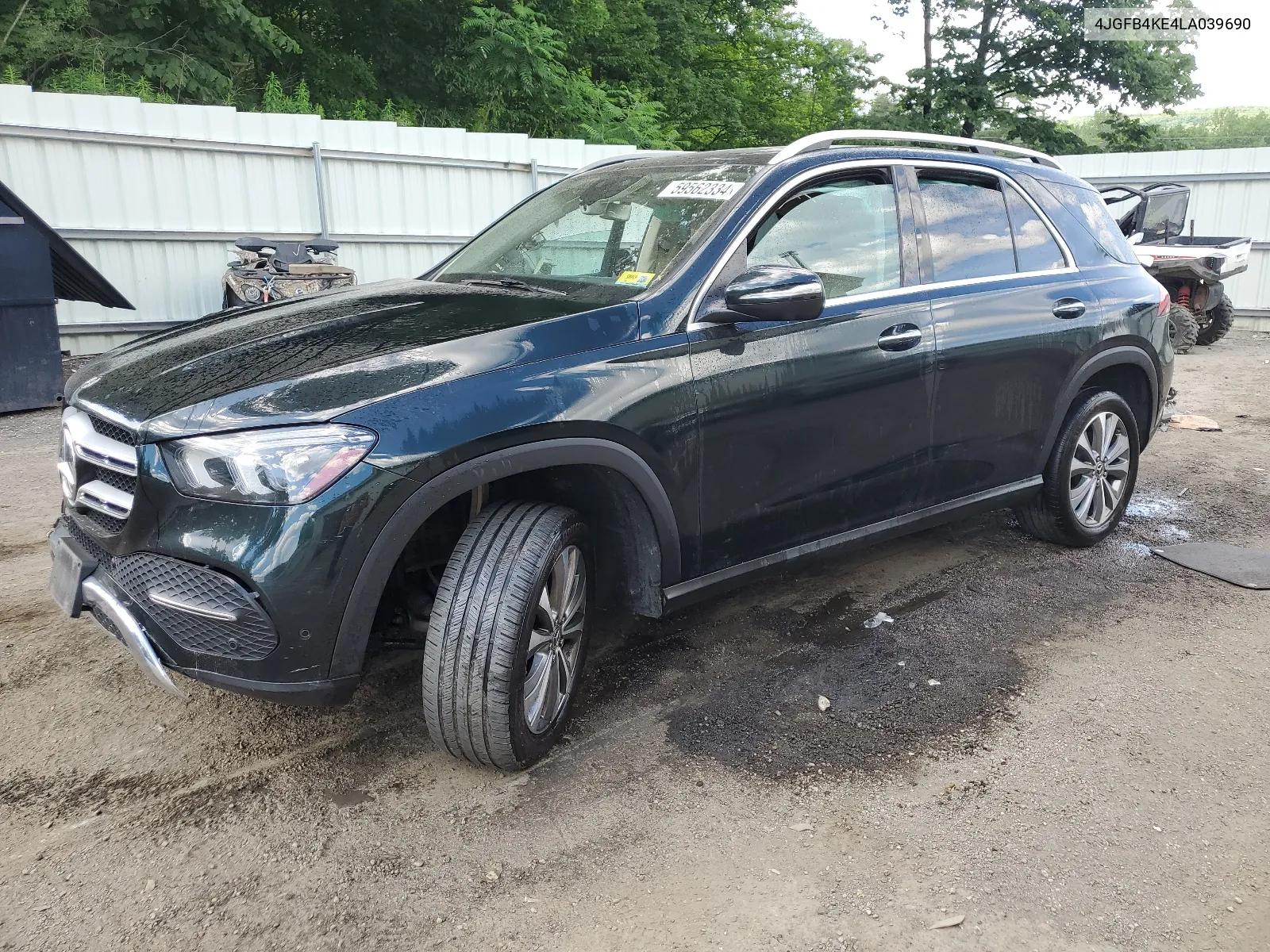 2020 Mercedes-Benz Gle 350 4Matic VIN: 4JGFB4KE4LA039690 Lot: 59562334