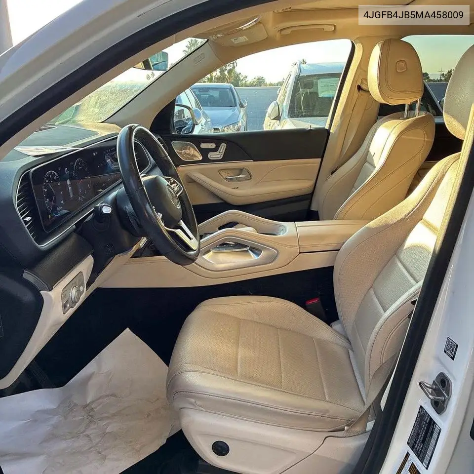 4JGFB4JB5MA458009 2021 Mercedes-Benz Gle 350