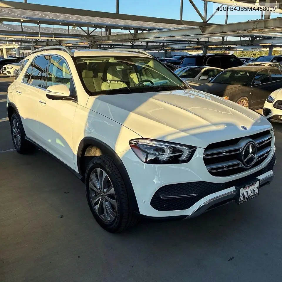 4JGFB4JB5MA458009 2021 Mercedes-Benz Gle 350