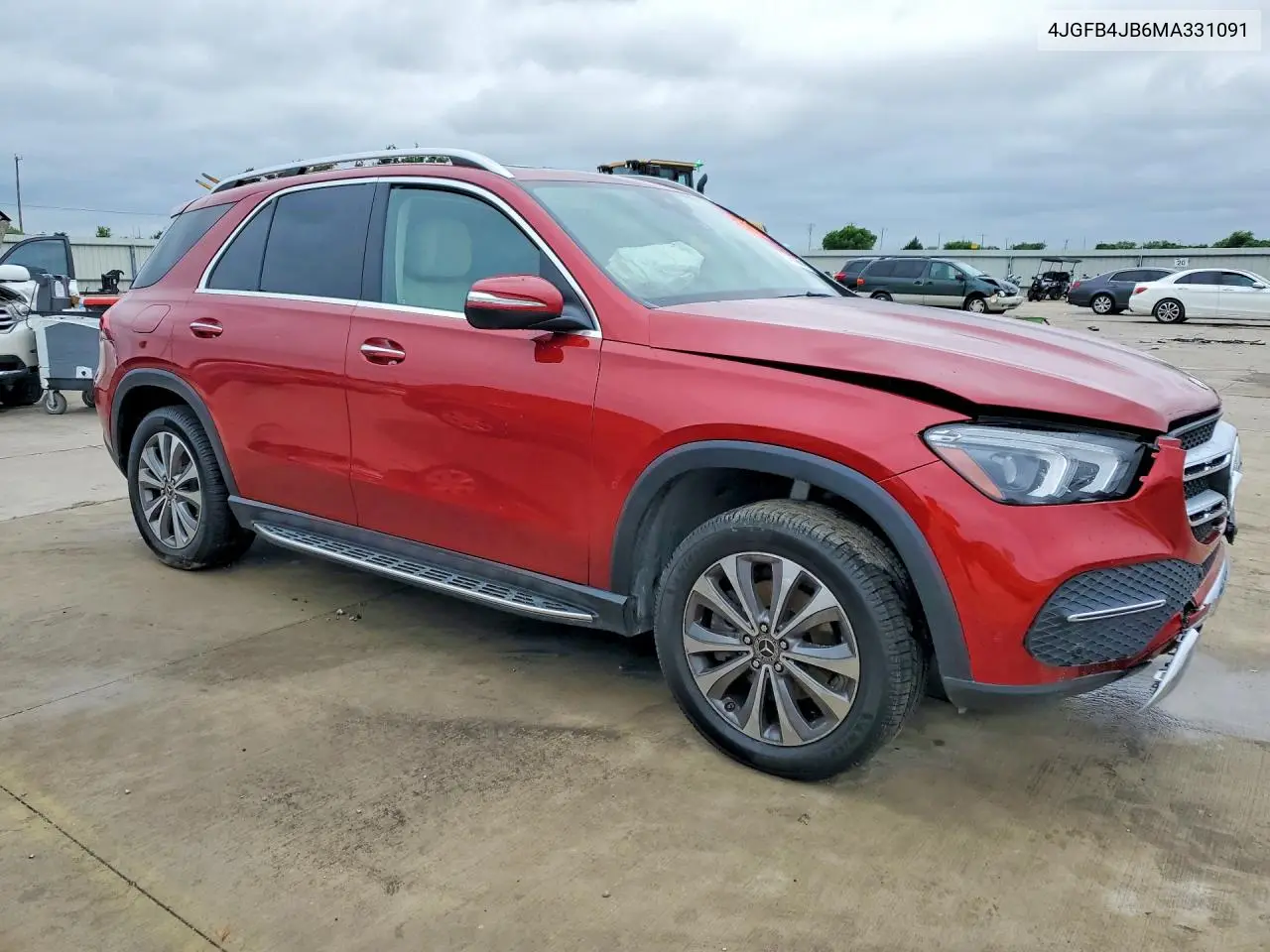 2021 Mercedes-Benz Gle 350 VIN: 4JGFB4JB6MA331091 Lot: 51630686