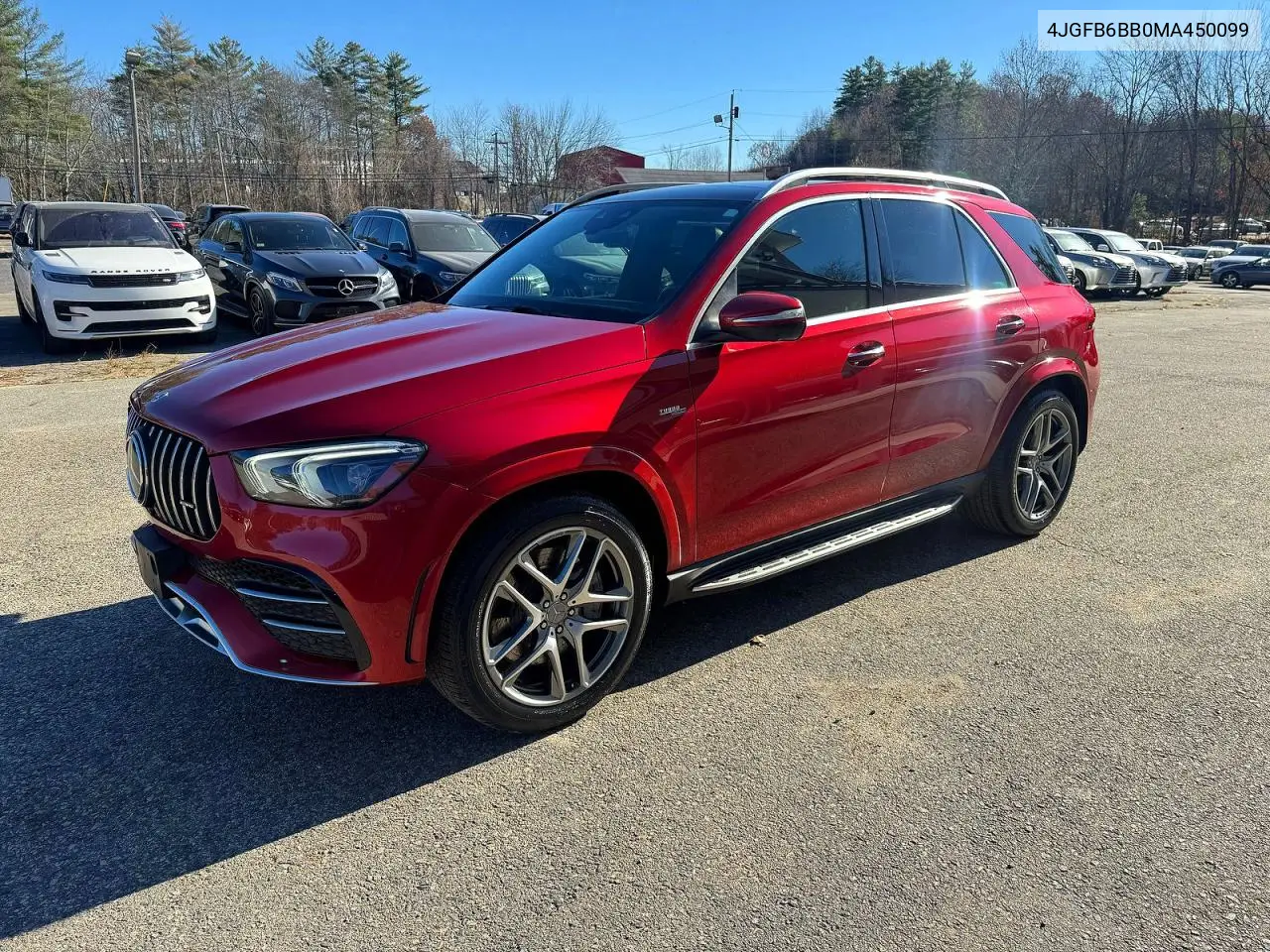 4JGFB6BB0MA450099 2021 Mercedes-Benz Gle Amg 53 4Matic
