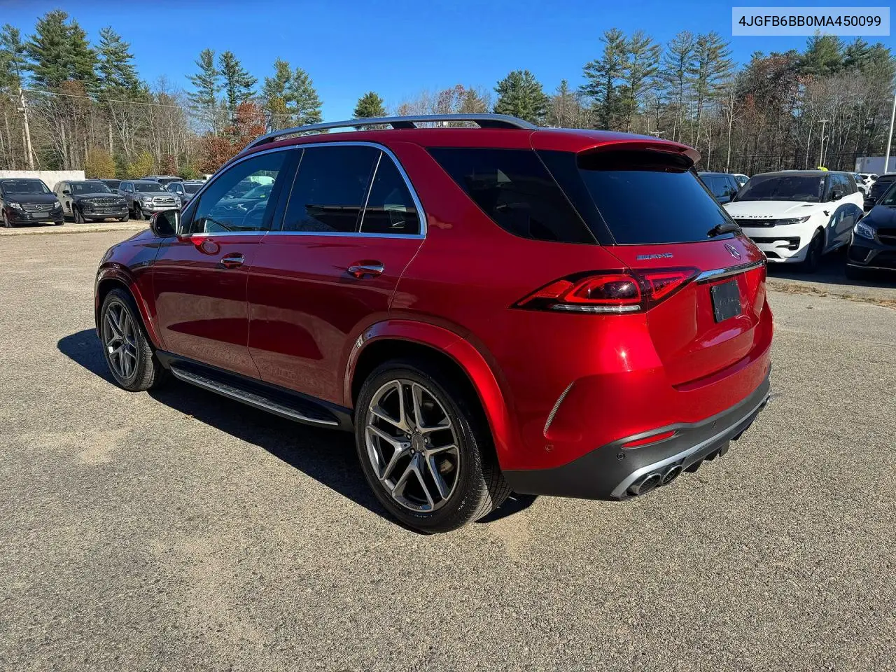 4JGFB6BB0MA450099 2021 Mercedes-Benz Gle Amg 53 4Matic
