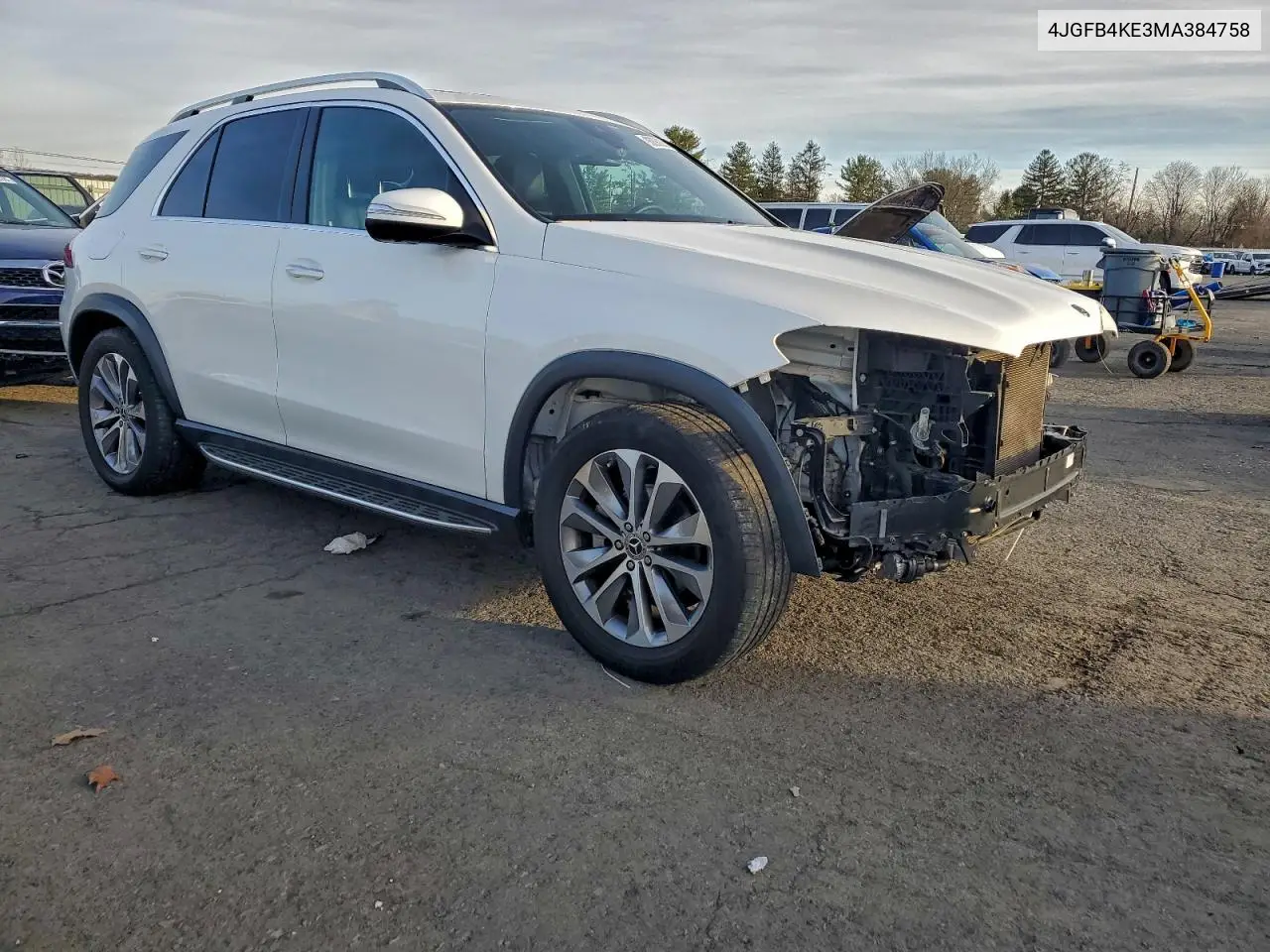 4JGFB4KE3MA384758 2021 Mercedes-Benz Gle 350 4Matic