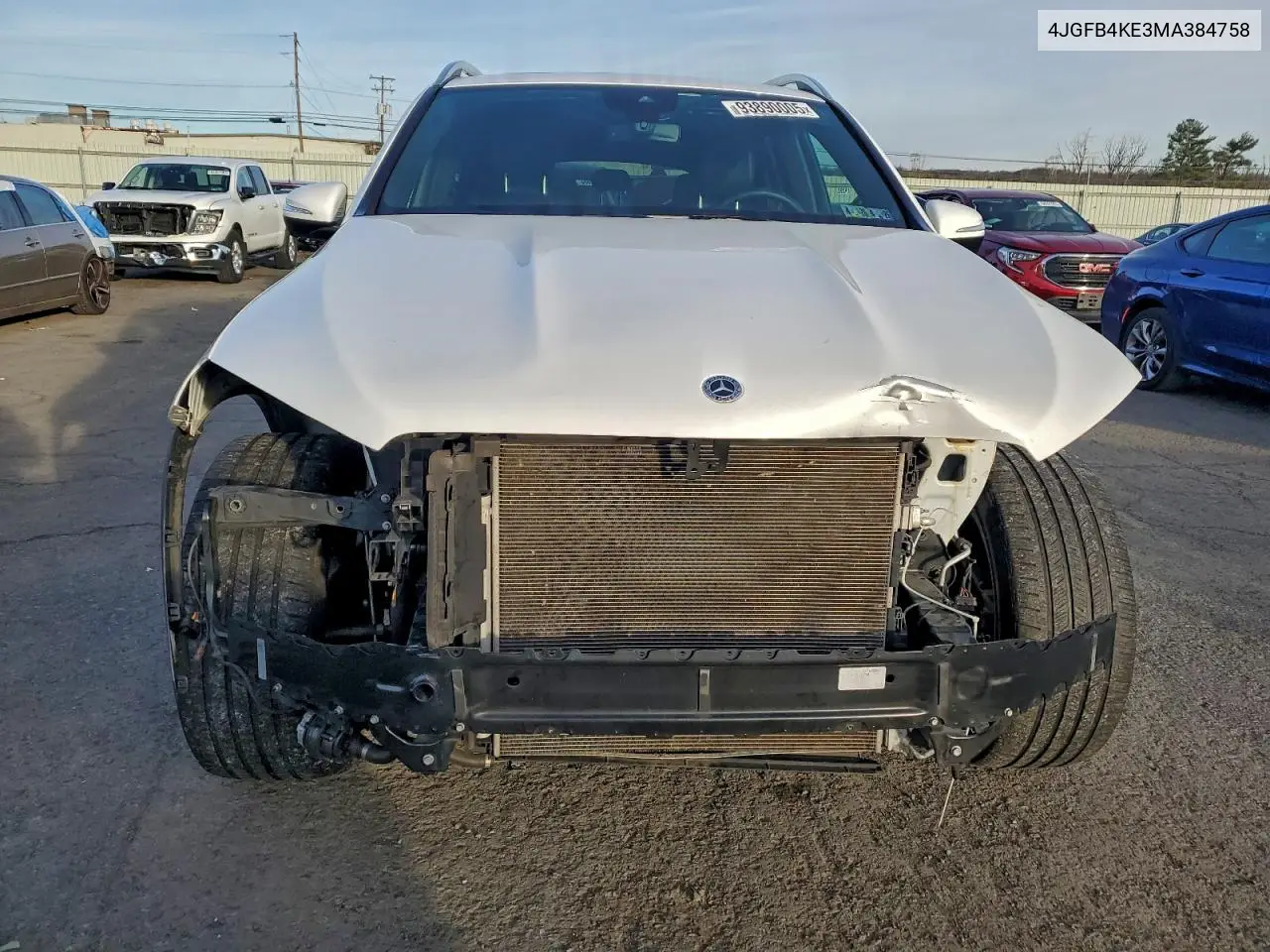 4JGFB4KE3MA384758 2021 Mercedes-Benz Gle 350 4Matic