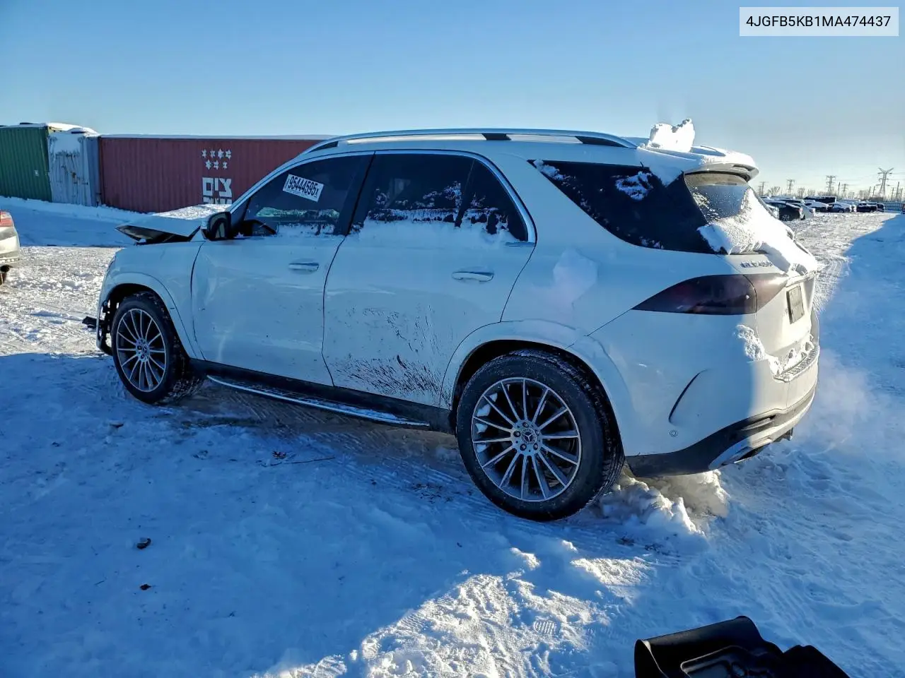 4JGFB5KB1MA474437 2021 Mercedes-Benz Gle 450 4Matic