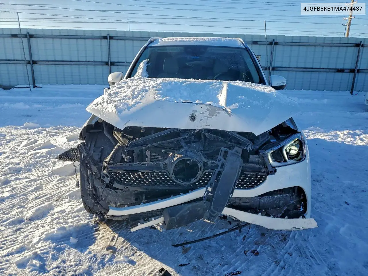 4JGFB5KB1MA474437 2021 Mercedes-Benz Gle 450 4Matic