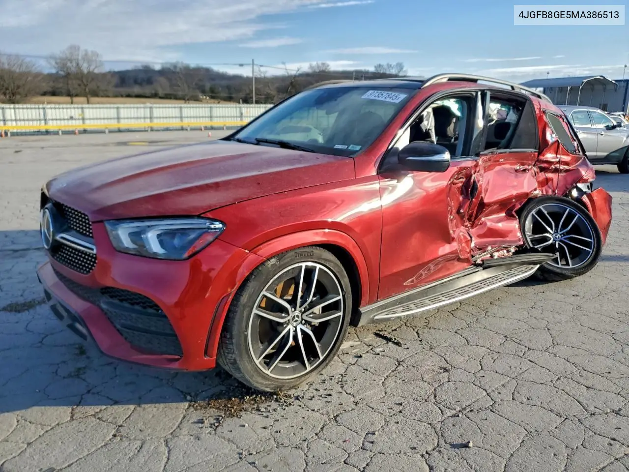 4JGFB8GE5MA386513 2021 Mercedes-Benz Gle 580 4Matic