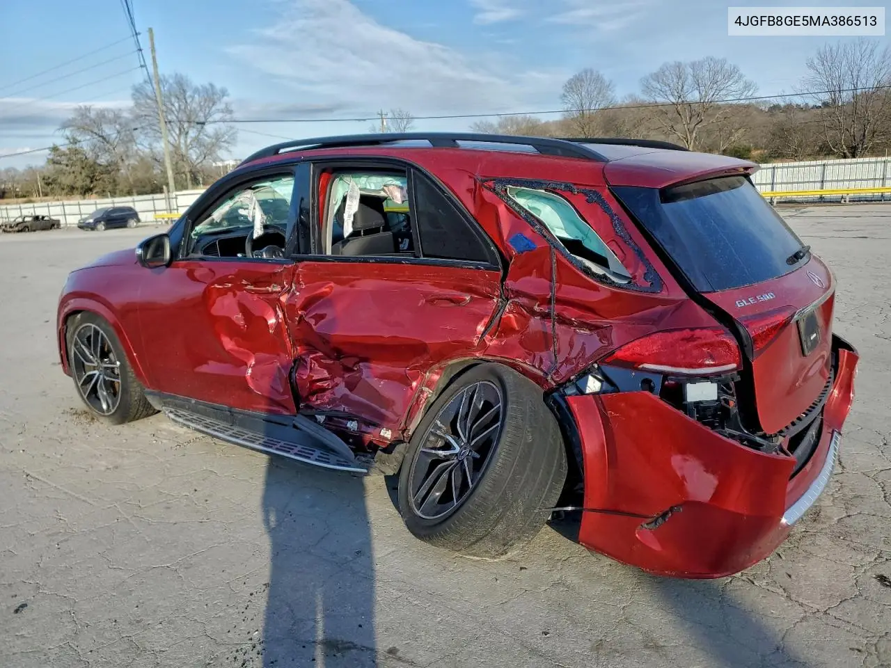 4JGFB8GE5MA386513 2021 Mercedes-Benz Gle 580 4Matic