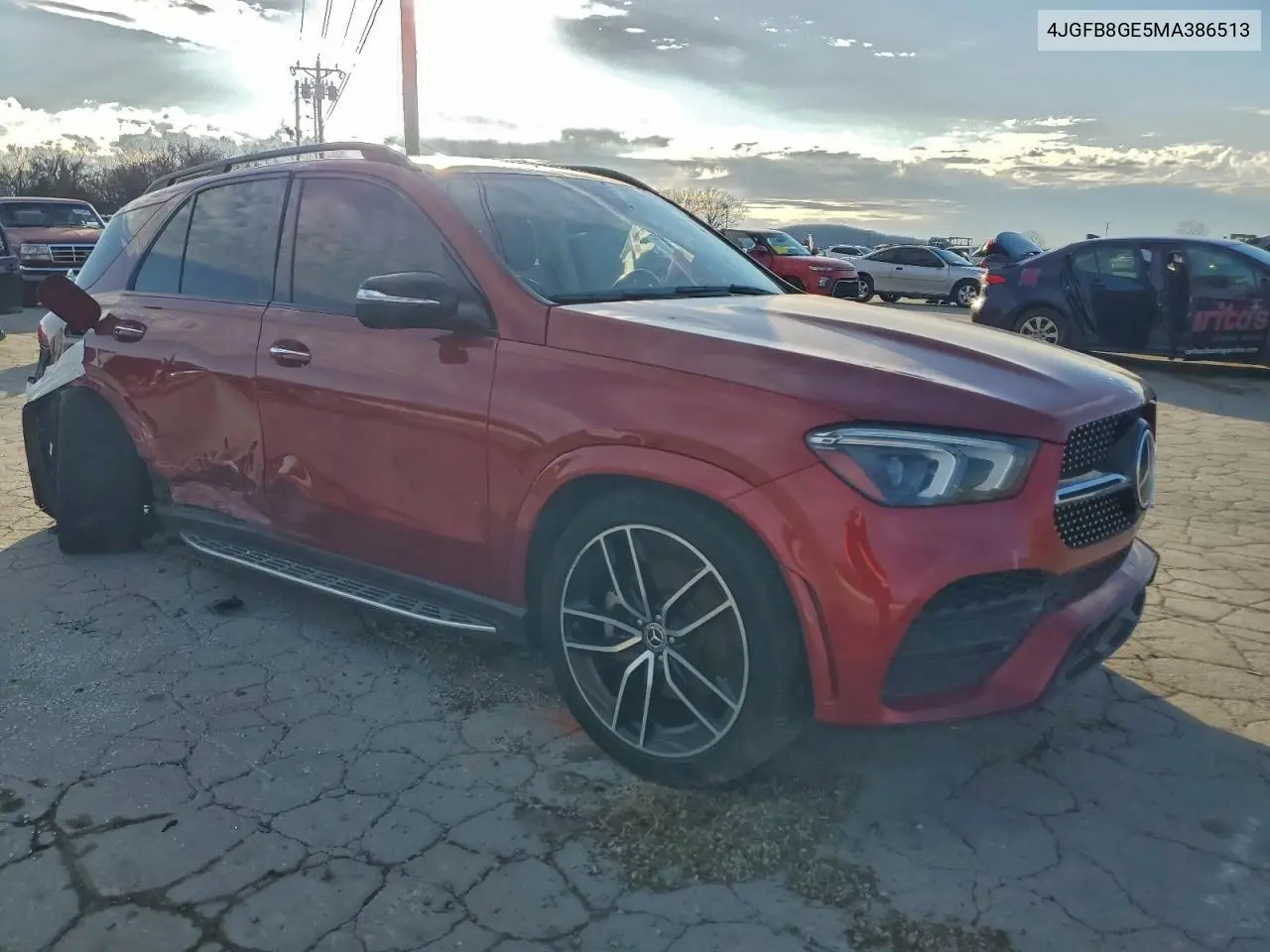 4JGFB8GE5MA386513 2021 Mercedes-Benz Gle 580 4Matic