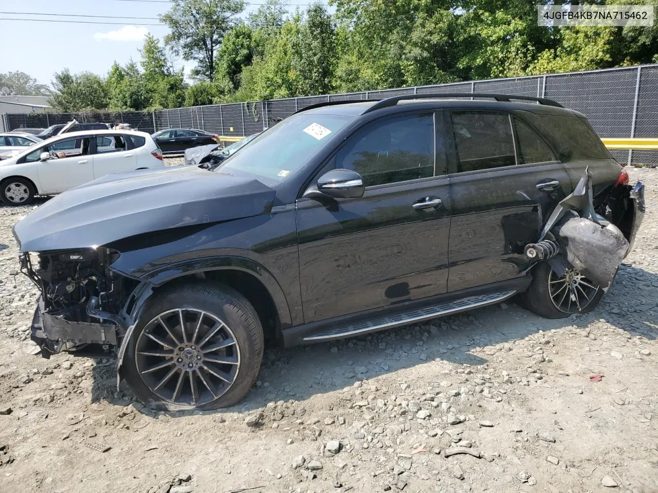 2022 Mercedes-Benz Gle 350 4Matic VIN: 4JGFB4KB7NA715462 Lot: 67471364