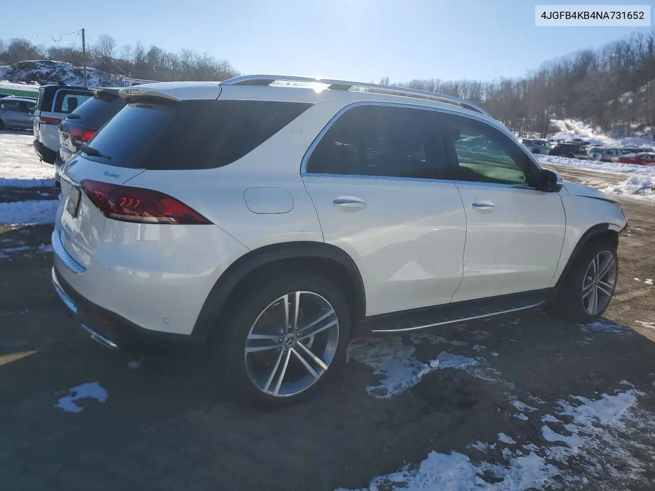 4JGFB4KB4NA731652 2022 Mercedes-Benz Gle 350 4Matic