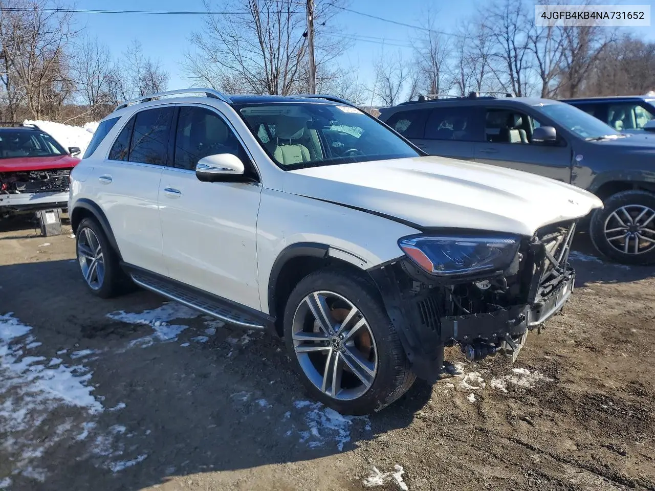 4JGFB4KB4NA731652 2022 Mercedes-Benz Gle 350 4Matic