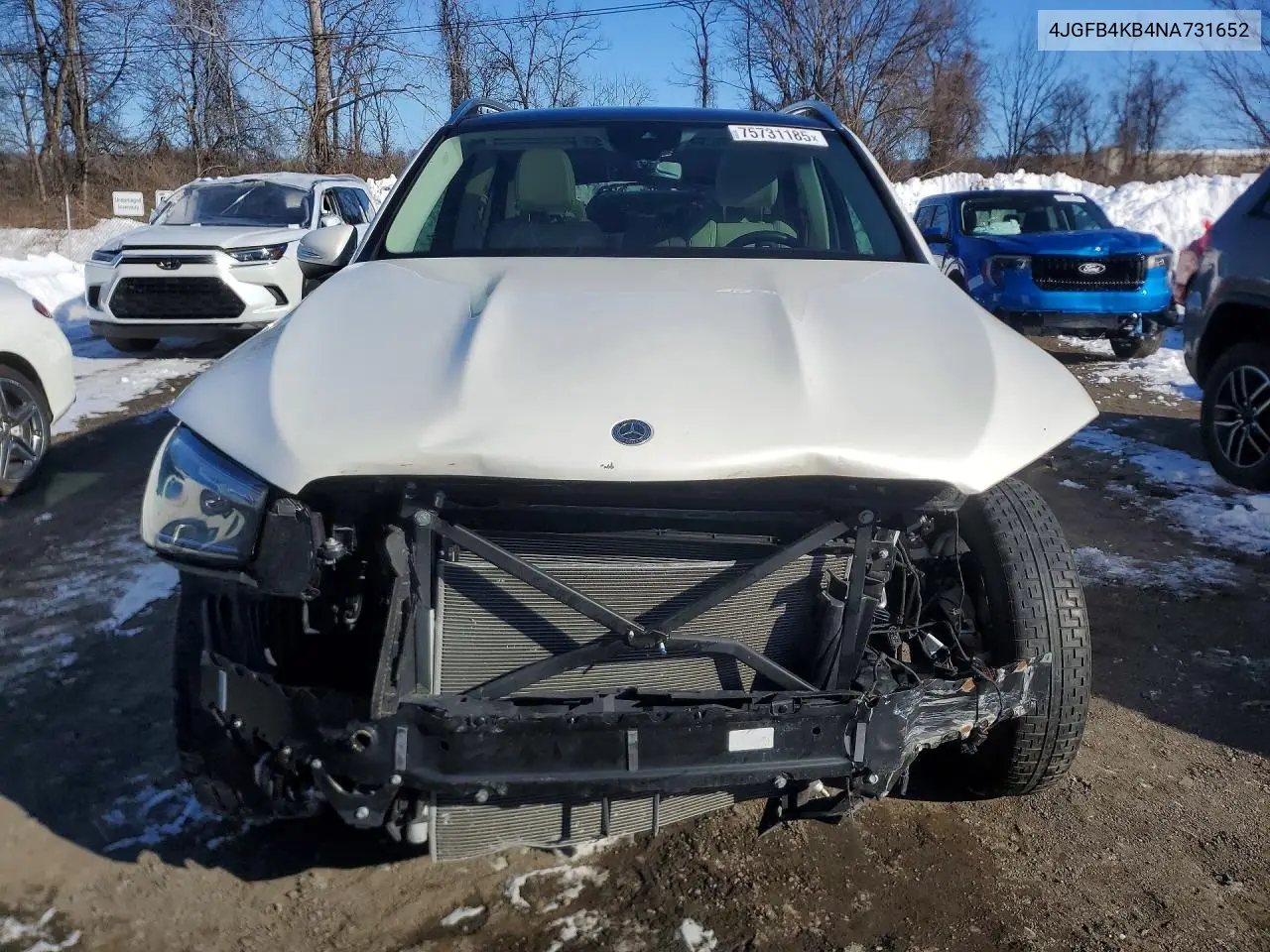 4JGFB4KB4NA731652 2022 Mercedes-Benz Gle 350 4Matic
