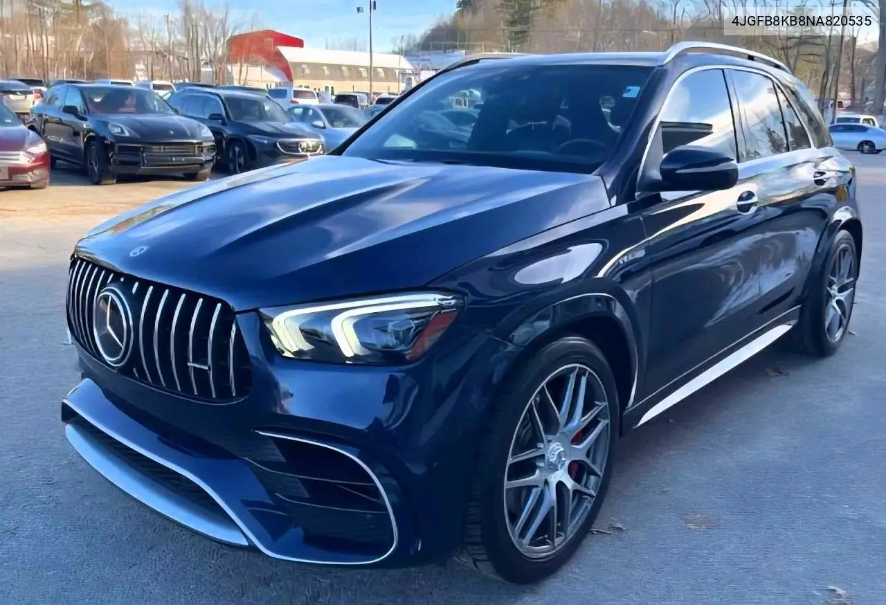4JGFB8KB8NA820535 2022 Mercedes-Benz Gle 63 Amg 4Matic