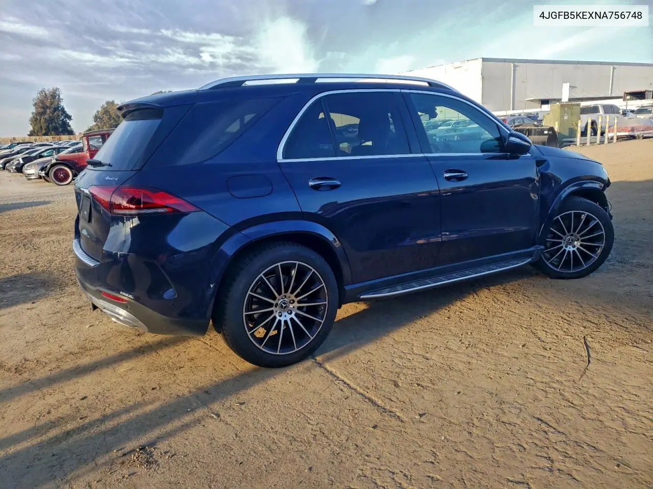 4JGFB5KEXNA756748 2022 Mercedes-Benz Gle 450 4Matic