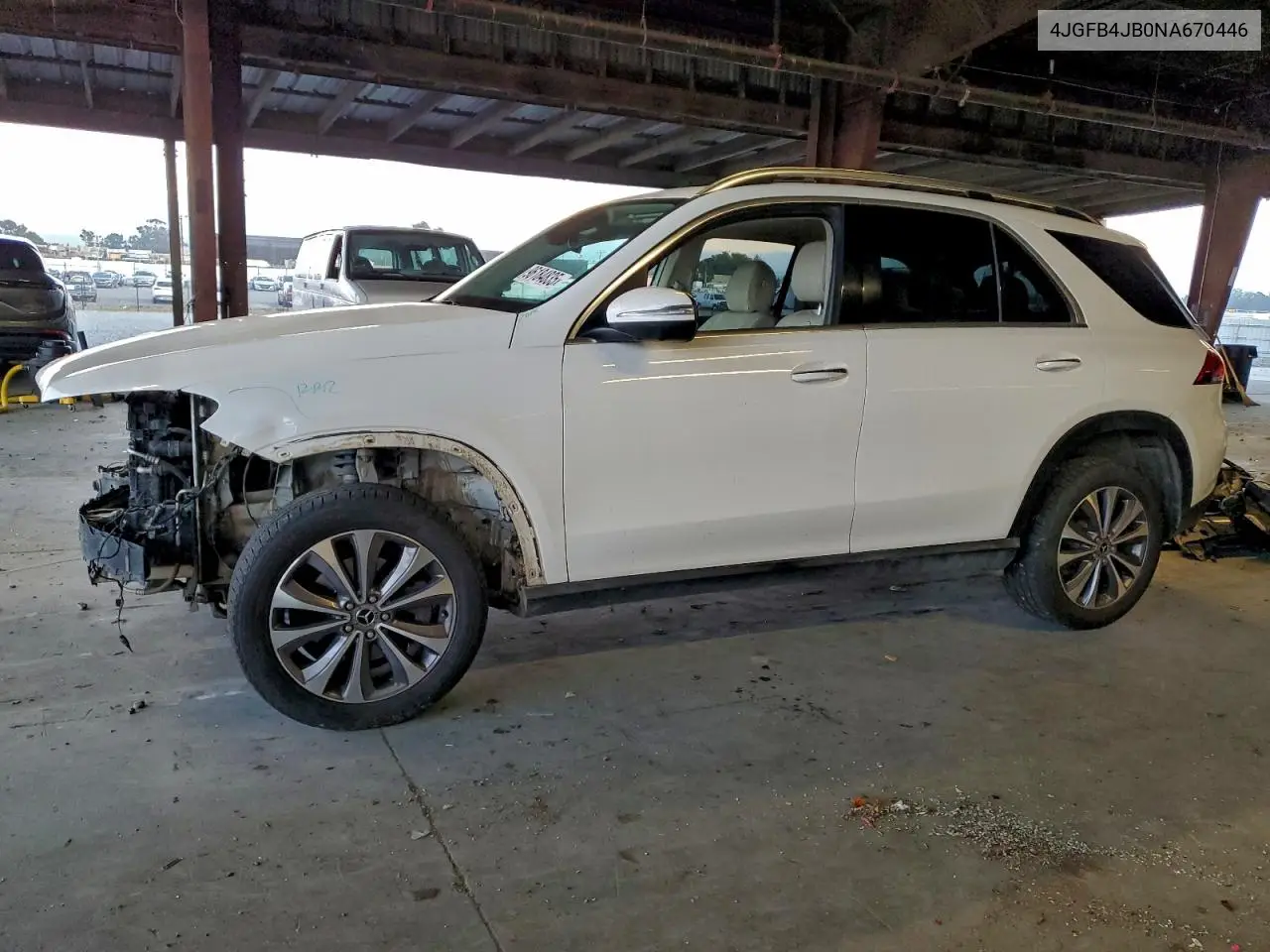 4JGFB4JB0NA670446 2022 Mercedes-Benz Gle 350