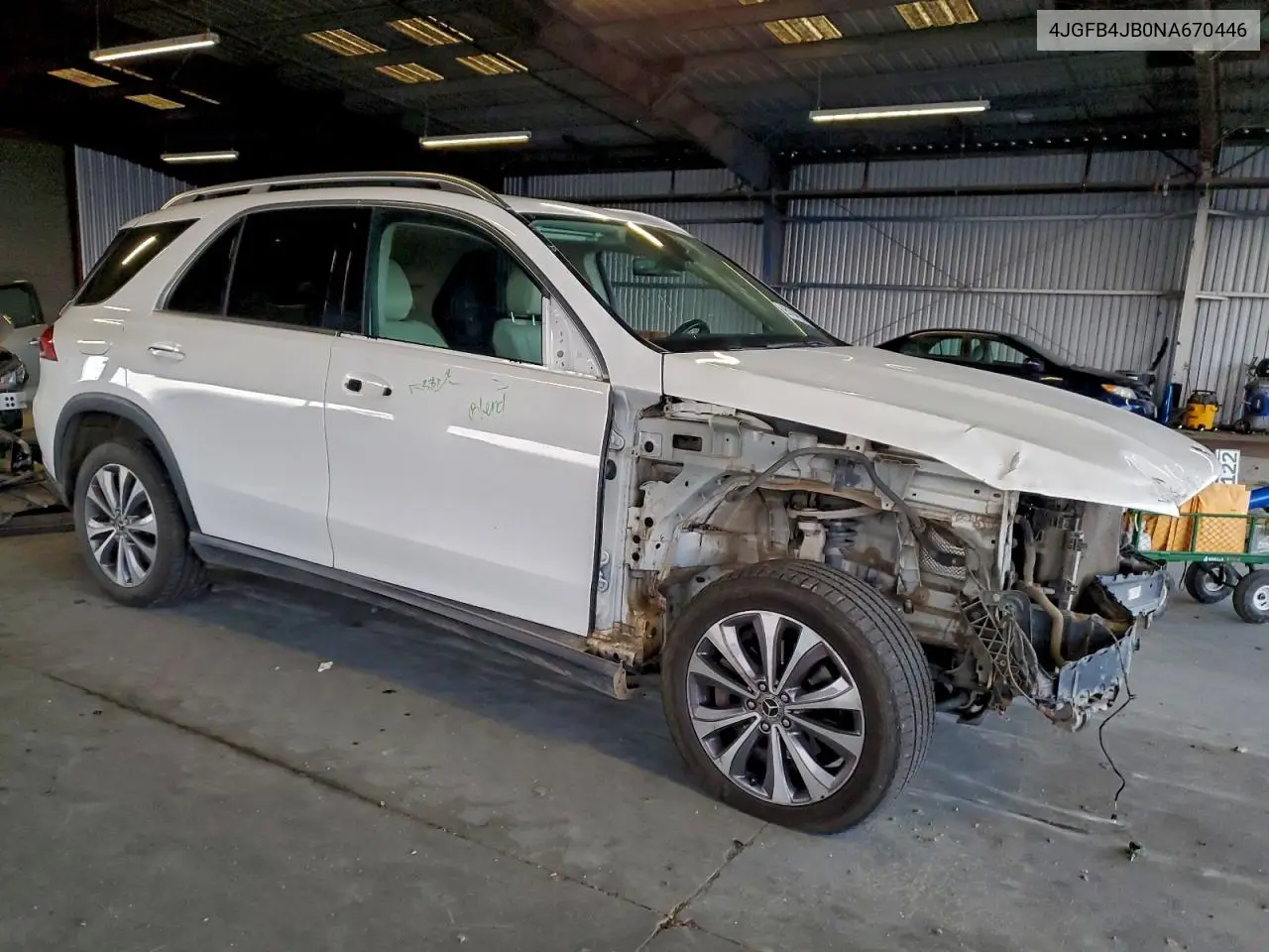 4JGFB4JB0NA670446 2022 Mercedes-Benz Gle 350