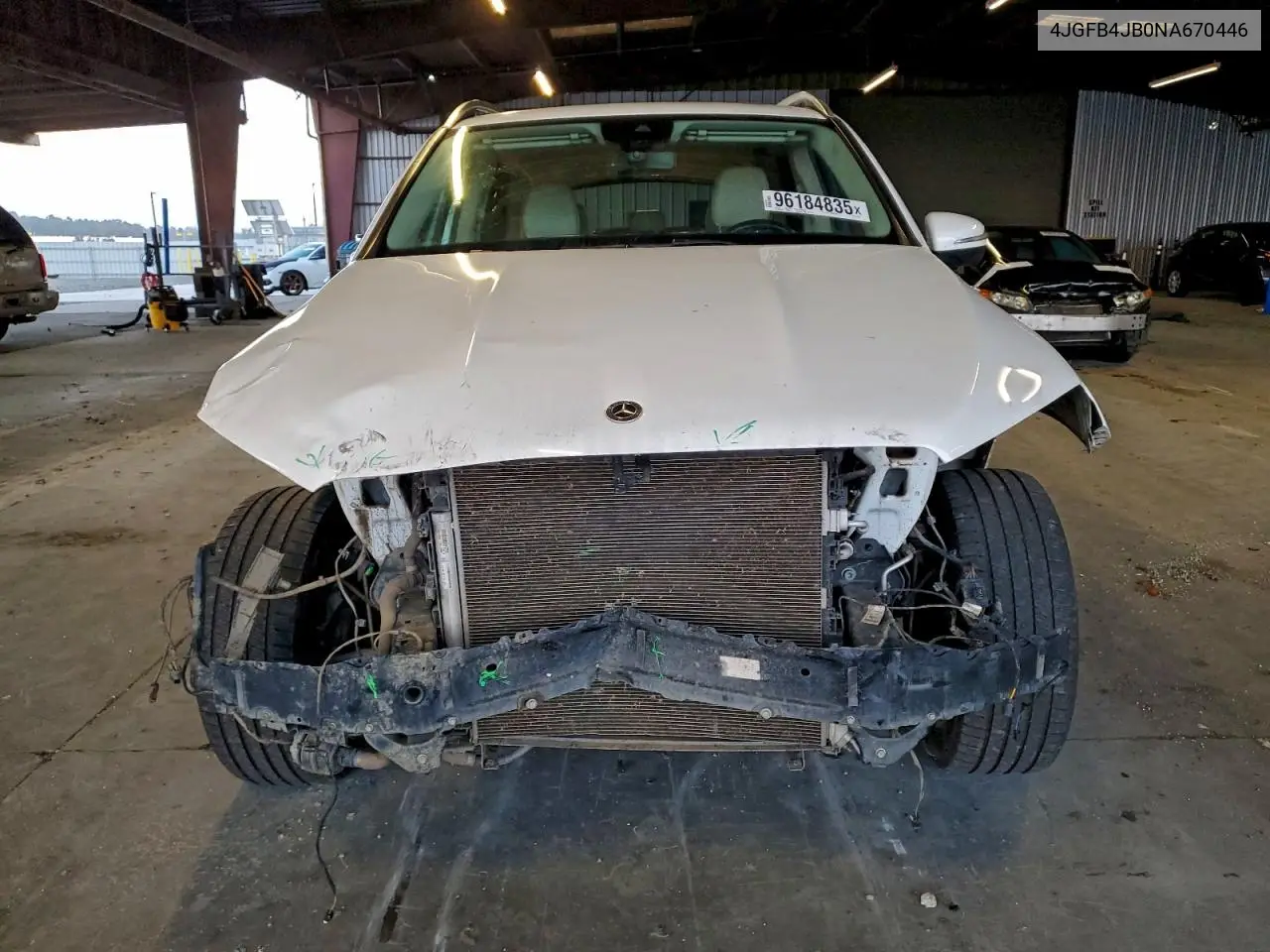 4JGFB4JB0NA670446 2022 Mercedes-Benz Gle 350