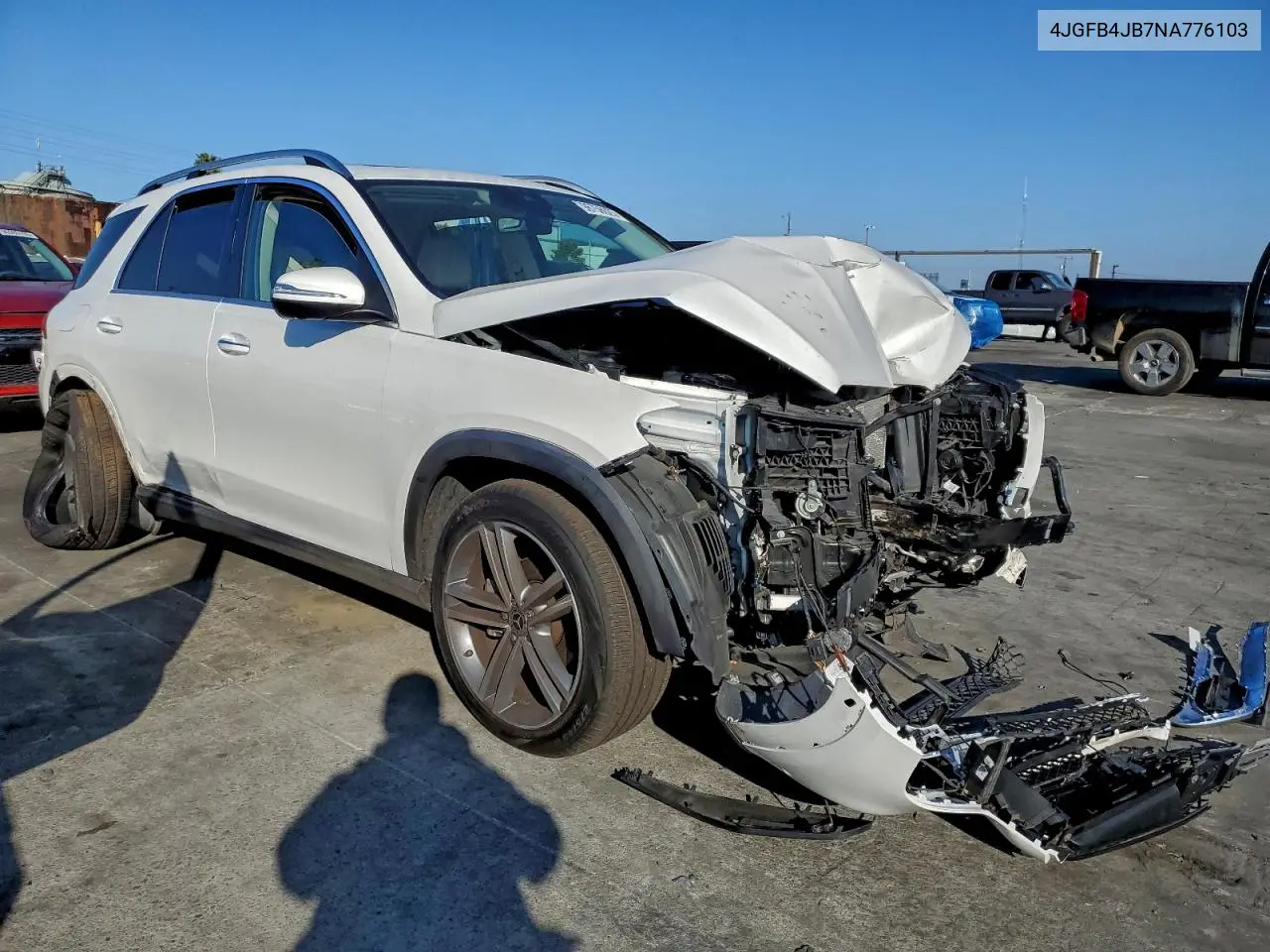 4JGFB4JB7NA776103 2022 Mercedes-Benz Gle 350