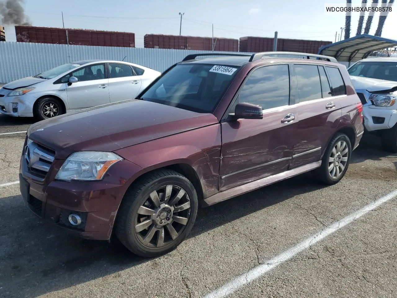 WDCGG8HBXAF508578 2010 Mercedes-Benz Glk 350 4Matic