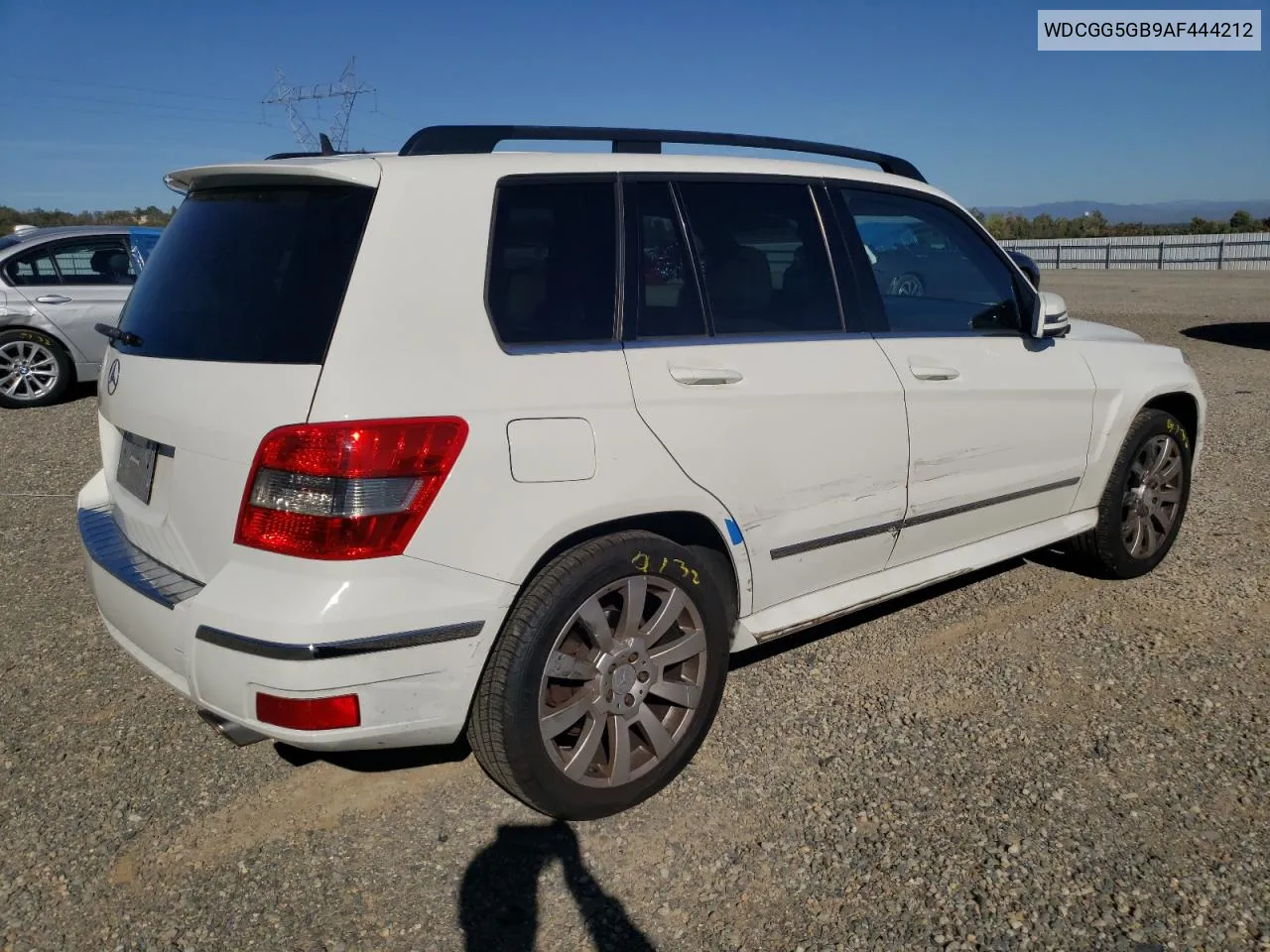 WDCGG5GB9AF444212 2010 Mercedes-Benz Glk 350