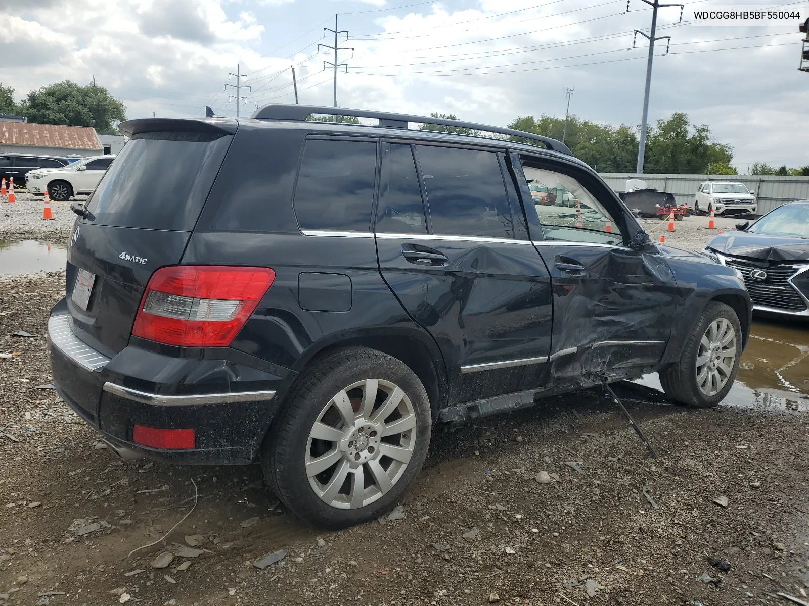 WDCGG8HB5BF550044 2011 Mercedes-Benz Glk 350 4Matic