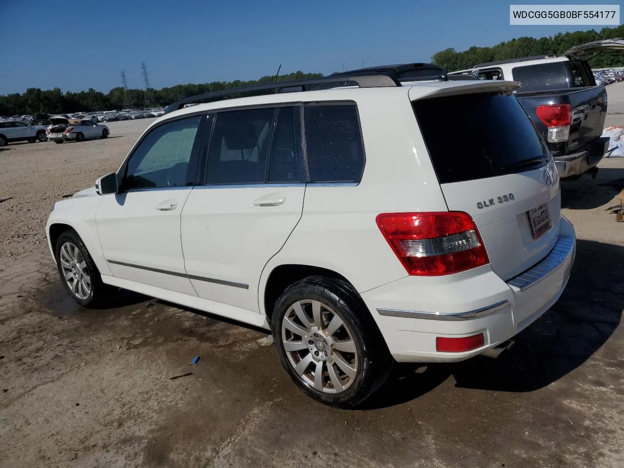 WDCGG5GB0BF554177 2011 Mercedes-Benz Glk 350