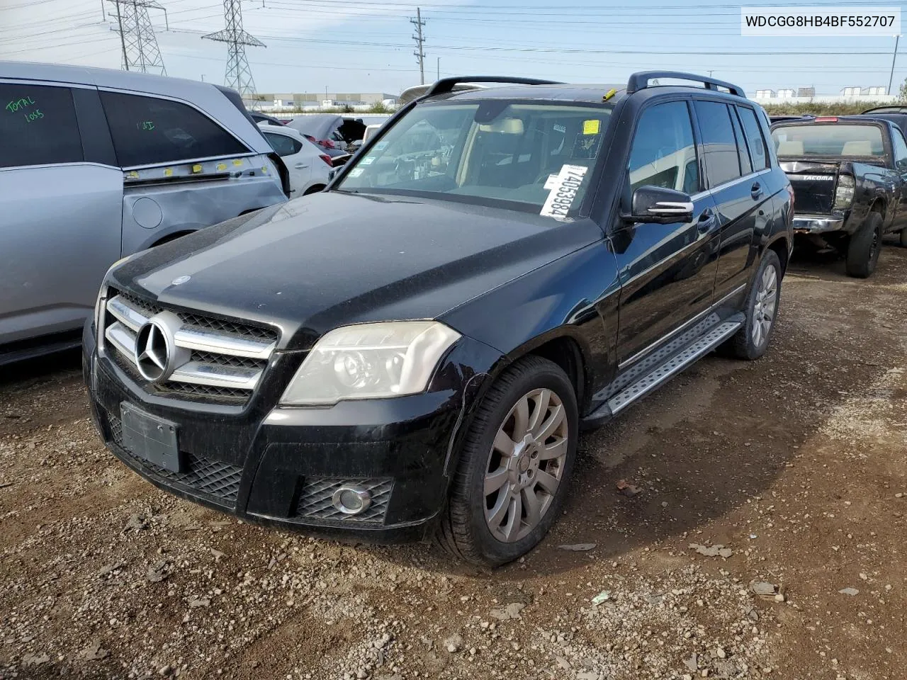 WDCGG8HB4BF552707 2011 Mercedes-Benz Glk 350 4Matic