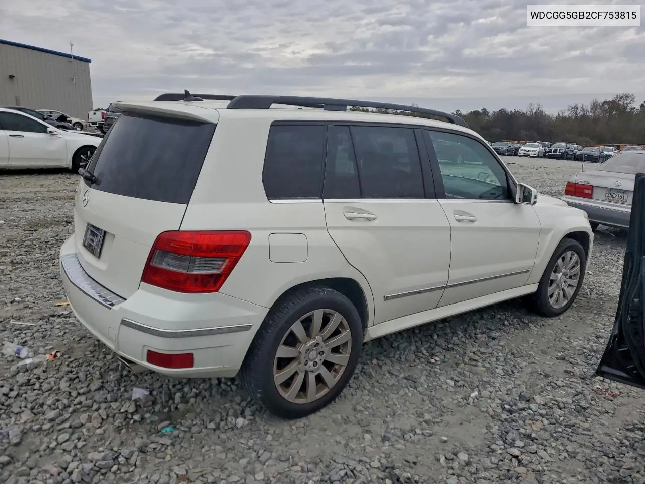 WDCGG5GB2CF753815 2012 Mercedes-Benz Glk 350