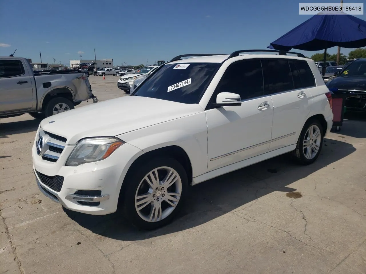 WDCGG5HB0EG186418 2014 Mercedes-Benz Glk 350