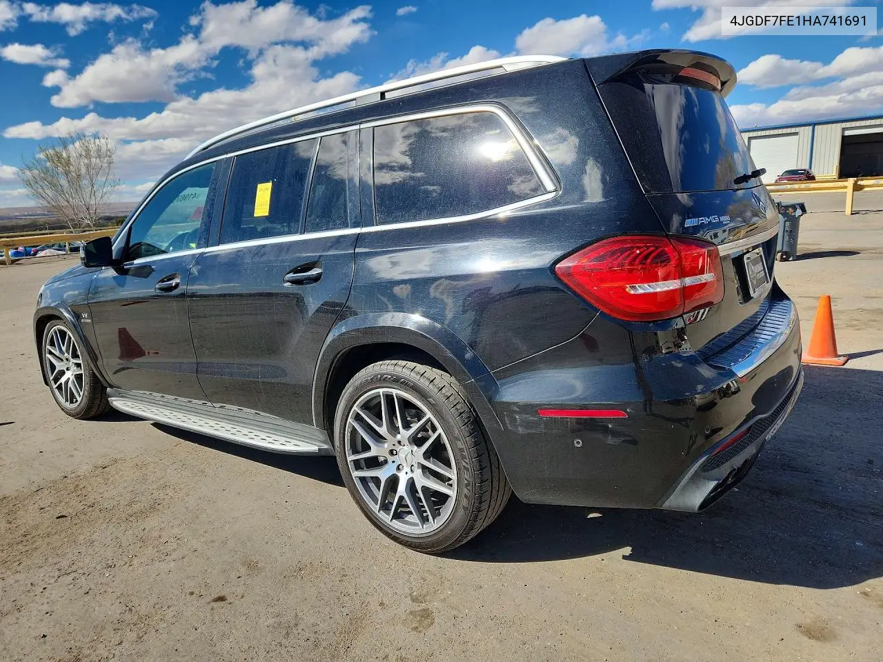 2017 Mercedes-Benz Gls 63 Amg 4Matic VIN: 4JGDF7FE1HA741691 Lot: 41967936