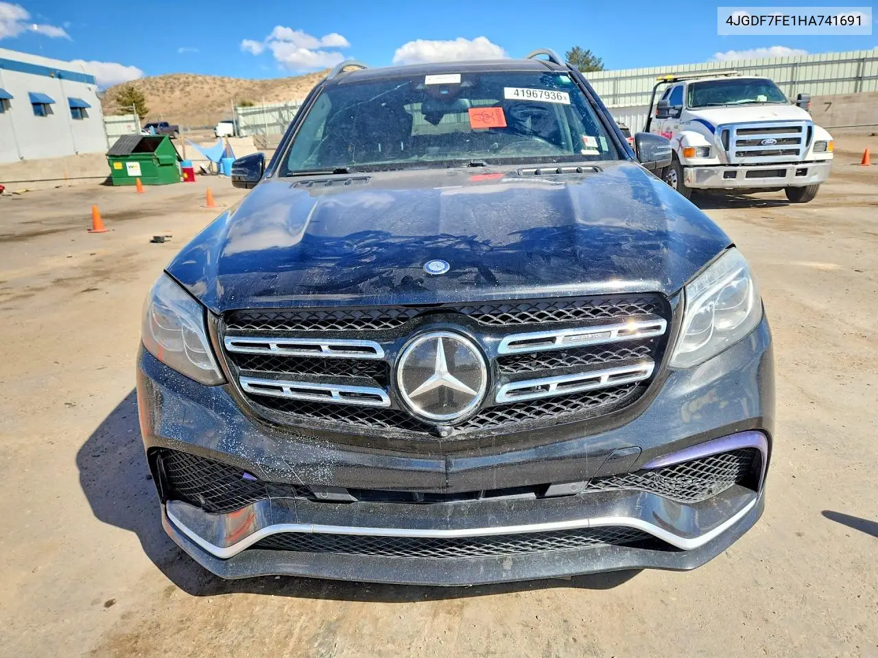2017 Mercedes-Benz Gls 63 Amg 4Matic VIN: 4JGDF7FE1HA741691 Lot: 41967936