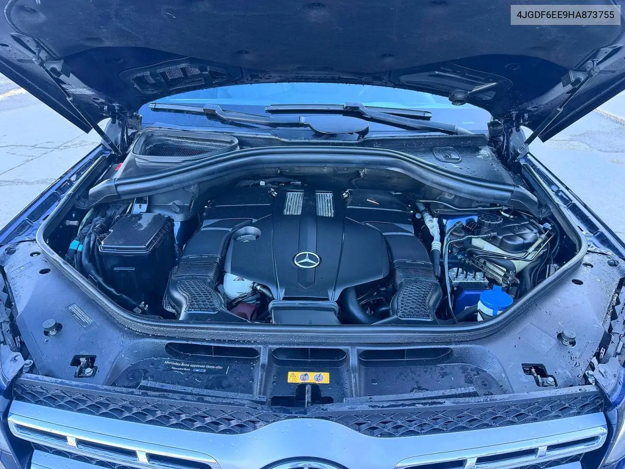 4JGDF6EE9HA873755 2017 Mercedes-Benz Gls 450 4Matic
