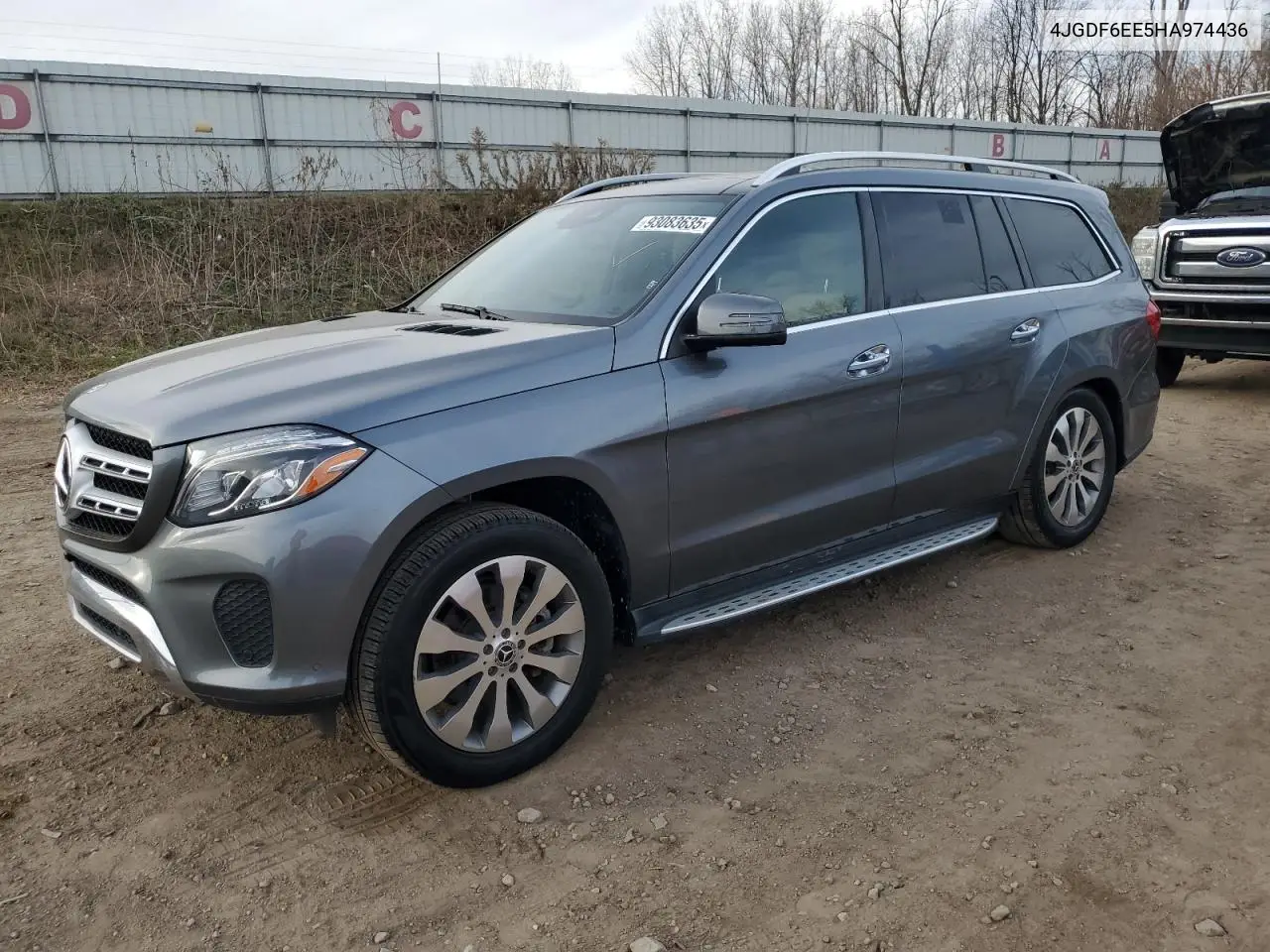 4JGDF6EE5HA974436 2017 Mercedes-Benz Gls 450 4Matic