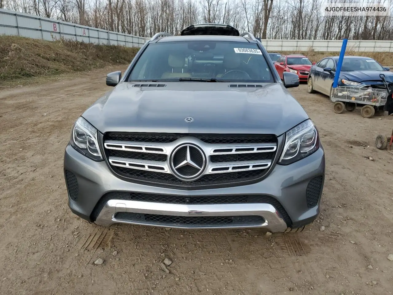 4JGDF6EE5HA974436 2017 Mercedes-Benz Gls 450 4Matic