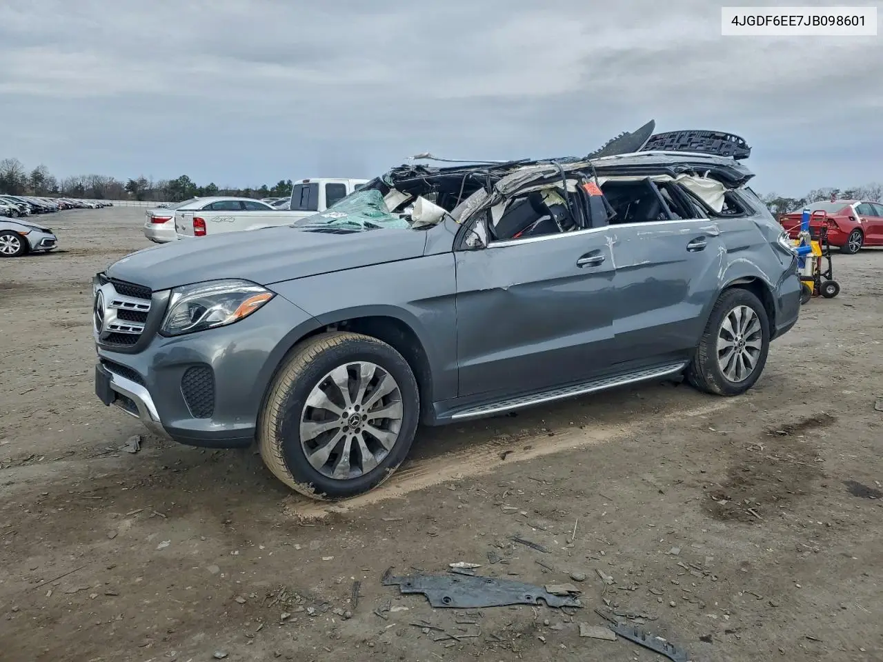 4JGDF6EE7JB098601 2018 Mercedes-Benz Gls 450 4Matic