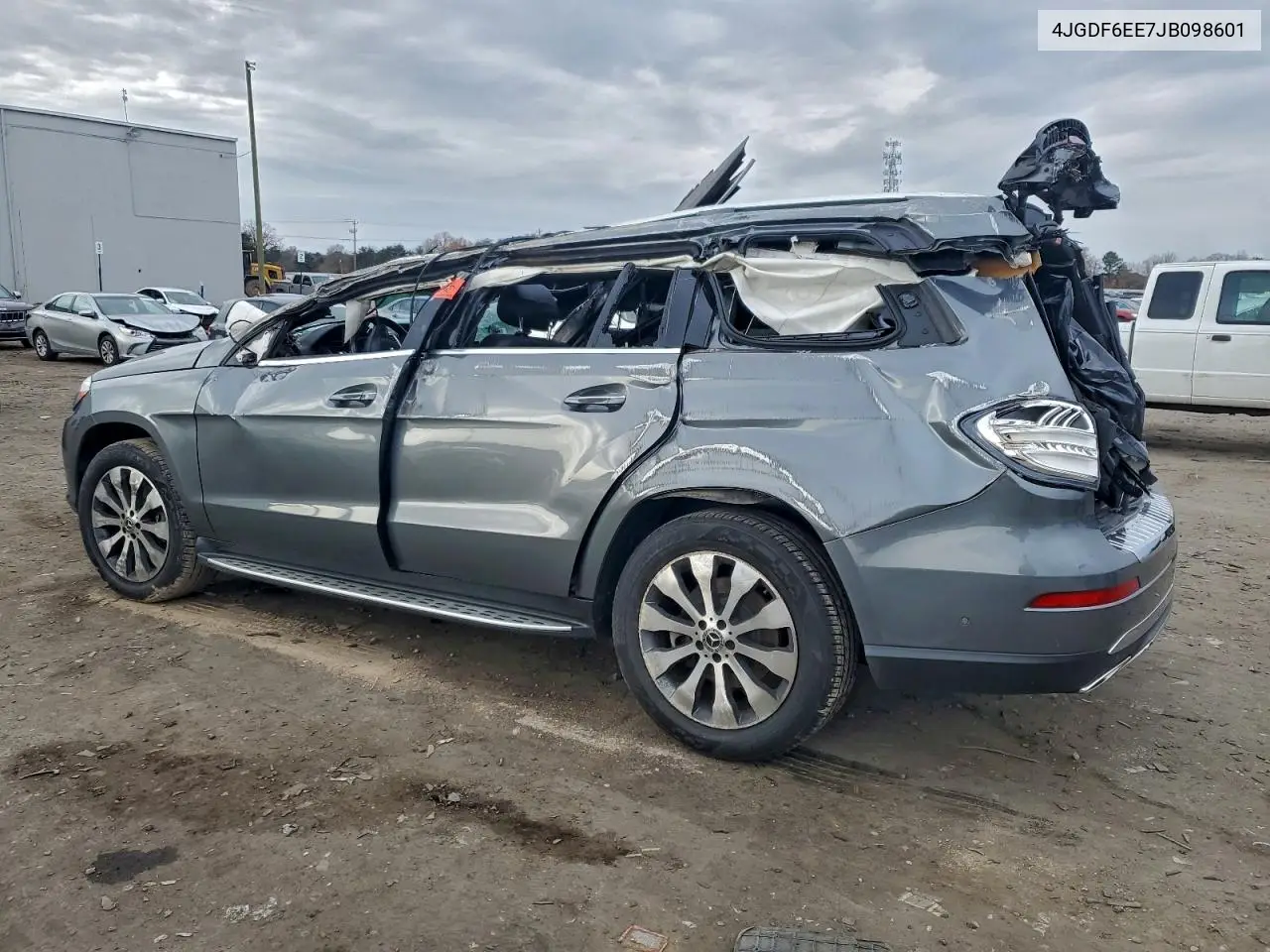 4JGDF6EE7JB098601 2018 Mercedes-Benz Gls 450 4Matic