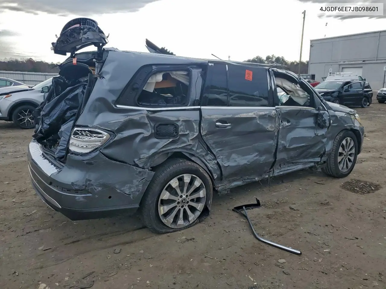 4JGDF6EE7JB098601 2018 Mercedes-Benz Gls 450 4Matic