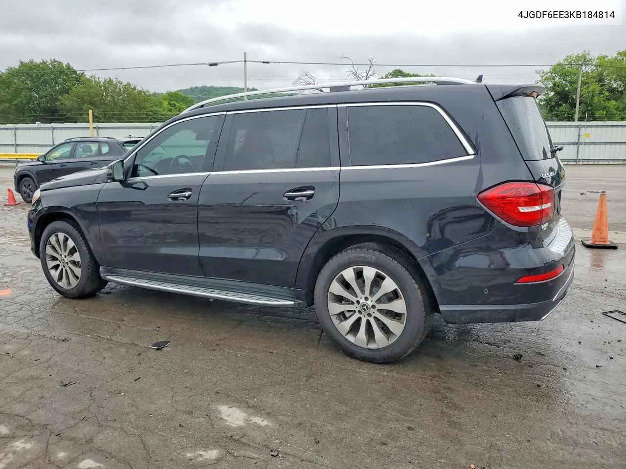 2019 Mercedes-Benz Gls 450 4Matic VIN: 4JGDF6EE3KB184814 Lot: 55845646