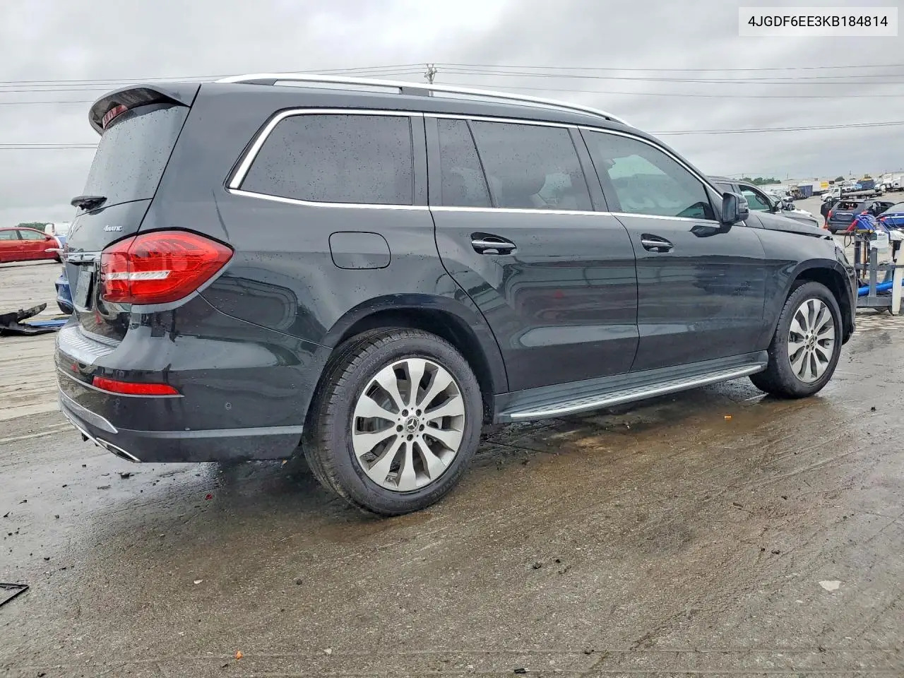 2019 Mercedes-Benz Gls 450 4Matic VIN: 4JGDF6EE3KB184814 Lot: 55845646